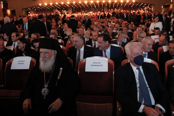 Ο Αρχιεπίσκοπος στην εκδήλωση για την έναρξη λειτουργίας του Ιδρύματος «Αντώνης Σαμαράς»