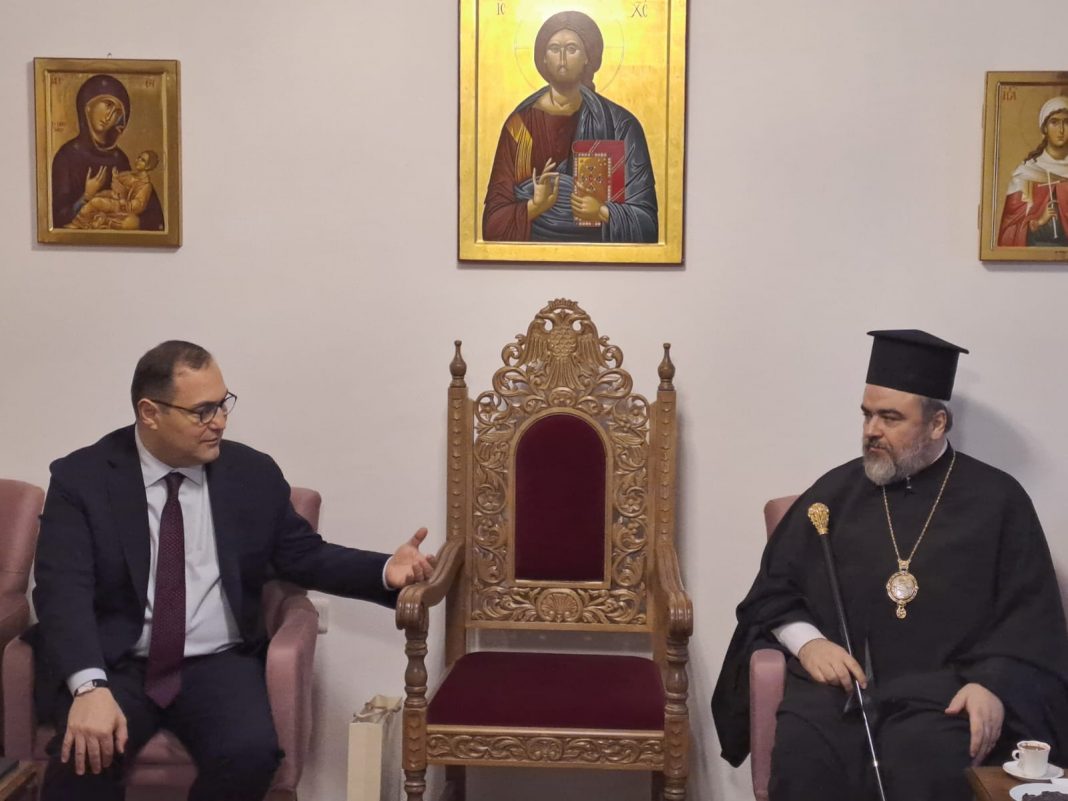 1-1-1068x801-1 Ο Πρέσβης της Γεωργίας στην Άγκυρα στην Ορθόδοξο Κοινότητα Σμύρνης