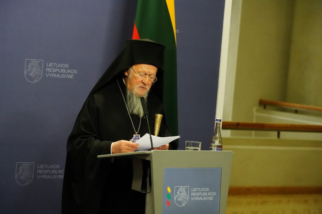 1024x683-1 Συνεχίζεται με επιτυχία η επίσημη επίσκεψη του Οικουμενικού Πατριάρχου στη Λιθουανία
