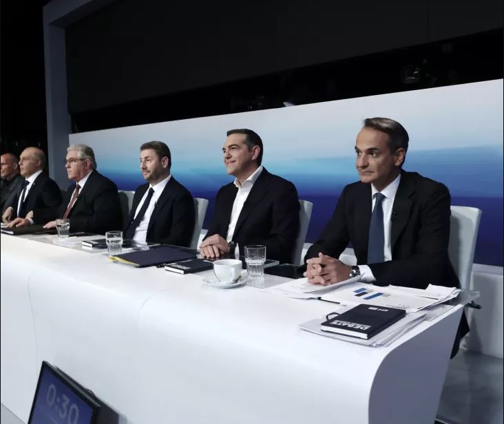 2-27 Οι “διαξιφισμοί” των πολιτικών αρχηγών στο τηλεοπτικό debate