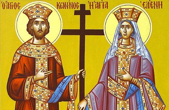 21-maiou-–-giorti-simera 21 Μαΐου – Γιορτή σήμερα: Άγιοι Κωνσταντίνος και Ελένη οι Ισαπόστολοι