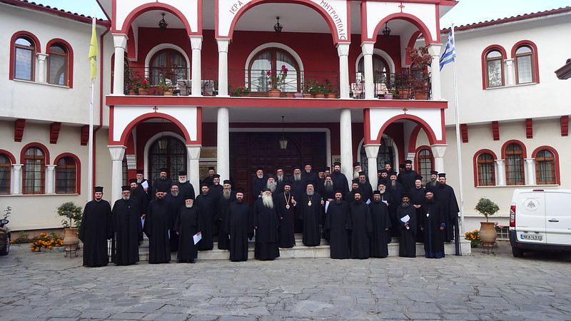 Ο Μητροπολίτης Μαρωνείας στην Ιερατική Σύναξη της Ι. Μ. Ιερισσού