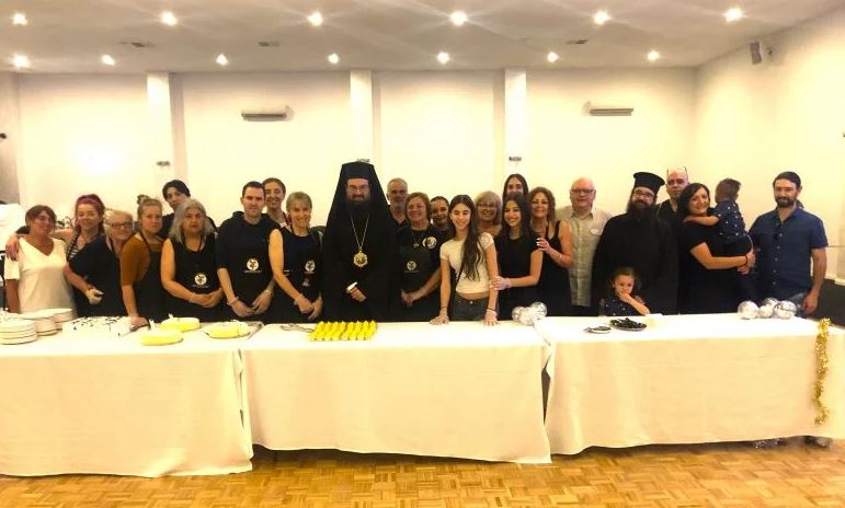 5675675676577 Ο Επίσκοπος Κερασούντος σε Χριστουγεννιάτικη γιορτή εθελοντών στη Μελβούρνη