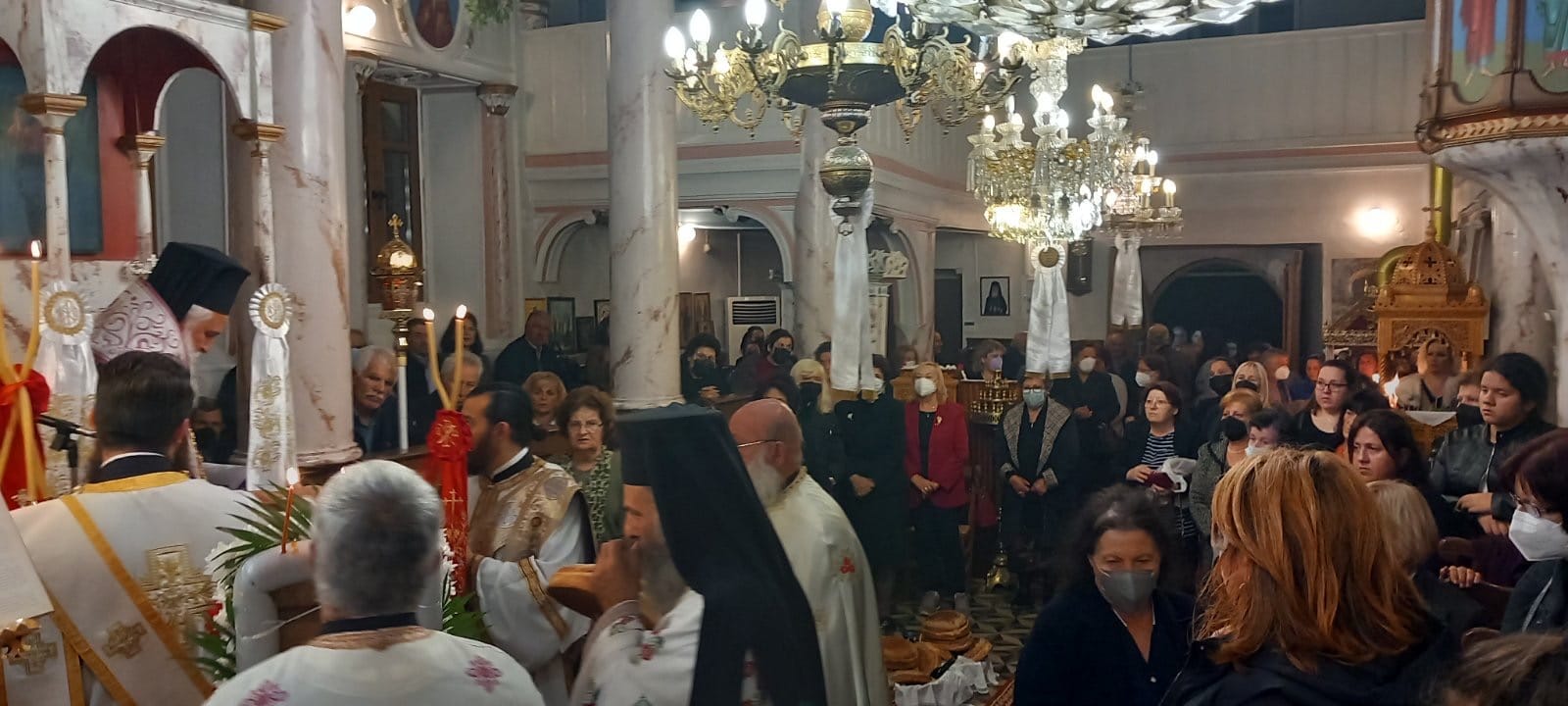 6-5 Πανήγυρις Αγίων Αναργύρων Κοσμά και Δαμιανού στην Μητρόπολη Λήμνου