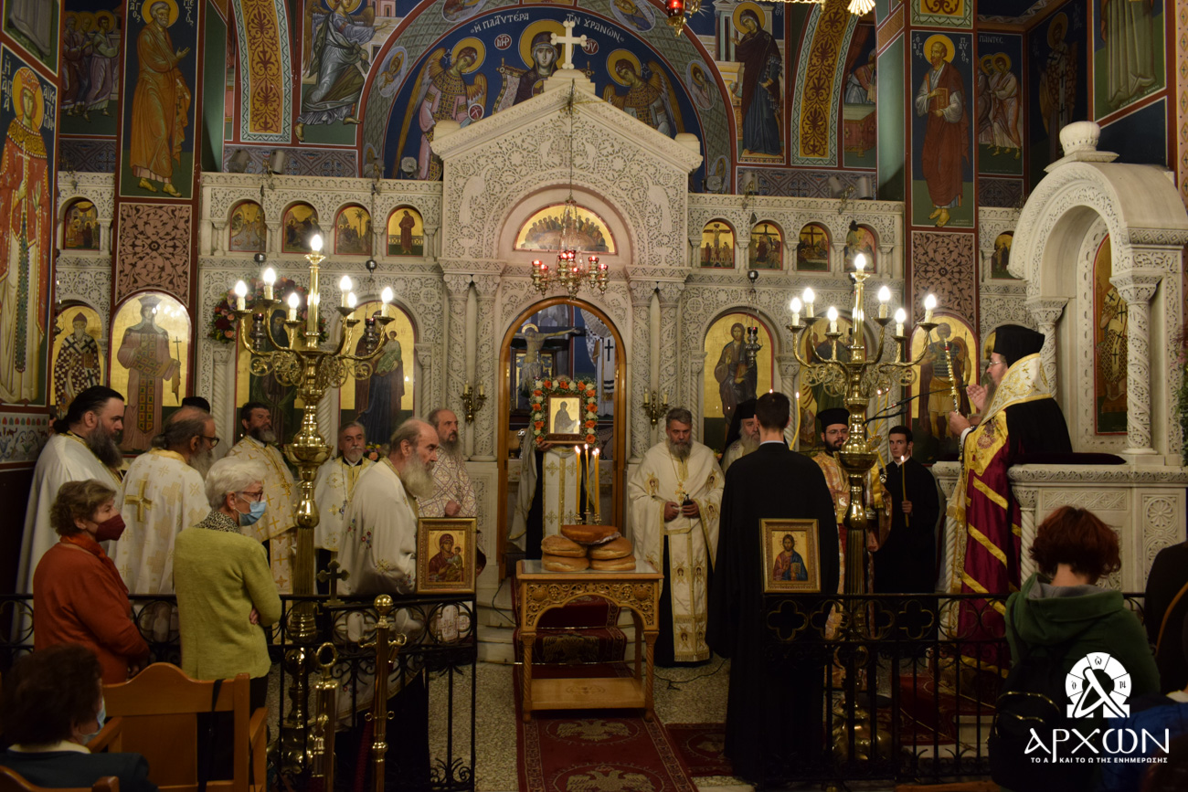 Αρχιερατικός Εσπερινός στον Ι. Ναό Αγίου Γερασίμου Άνω Ιλισίων