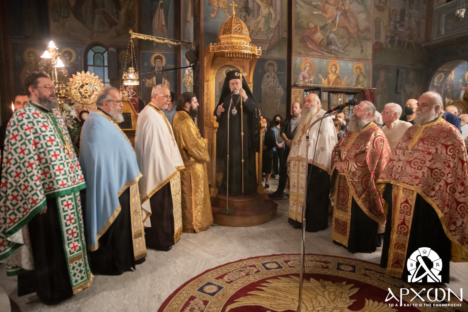 Πανηγυρικός εσπερινός στον ιστορικό Ναό Αγίου Δημητρίου των Όπλων