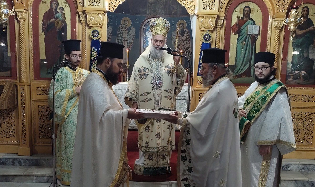 Αγρυπνία προς τιμήν της Μυρτιδιώτισσας στον Ιερό Ναό Αγίας Παρασκευής Καρδίτσης