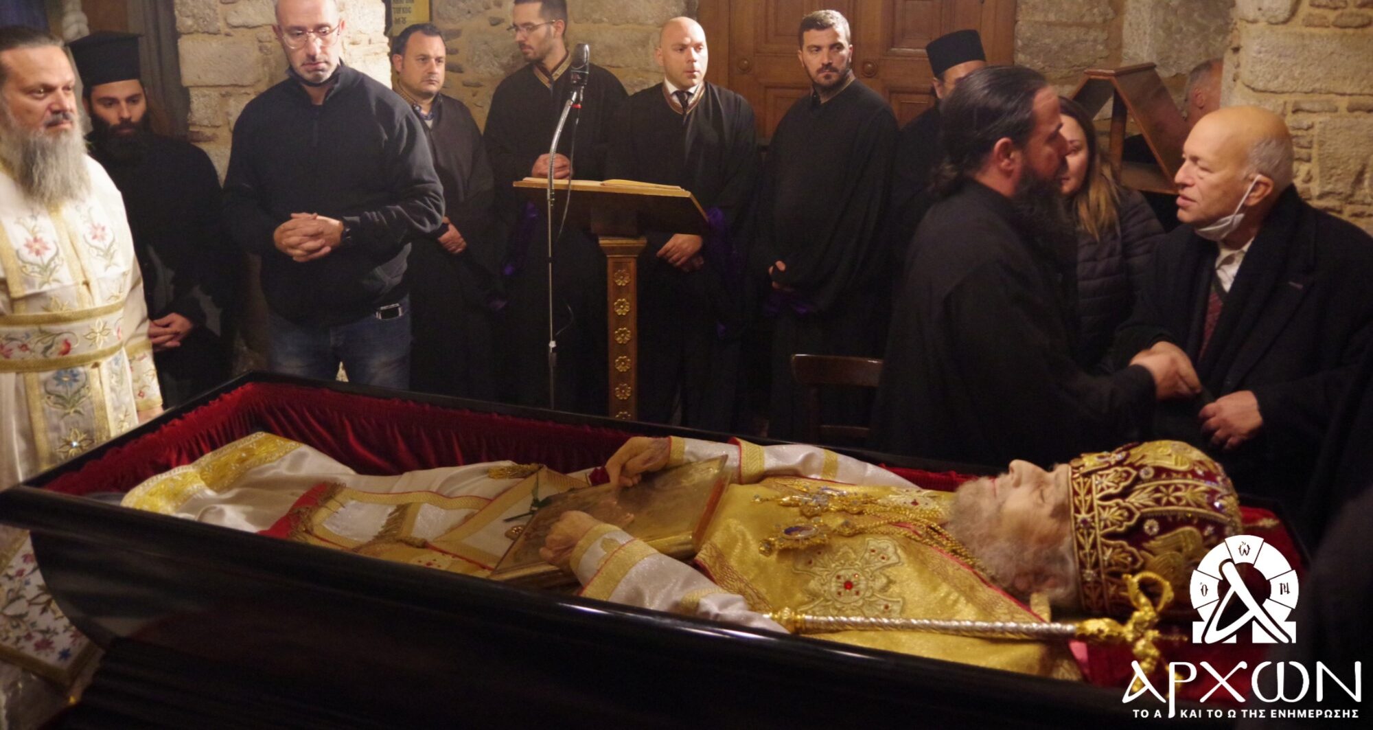 Αγρυπνία ενώπιον του μακαριστού Πατριάρχη πρ. Ιεροσολύμων Ειρηναίου