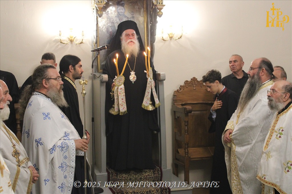 Άrtis-kallinikos-o-evangelistis-ioannis Άρτης Καλλίνικος: «Ο Ευαγγελιστής Ιωάννης έσπειρε Φως άγιο, έγραψε λόγο ουράνιο»