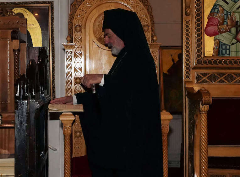 Στην Κύπρο για τη νεκρώσιμο ακολουθία του Αρχιεπισκόπου Χρυσοστόμου ο Αρχιεπίσκοπος Θυατείρων