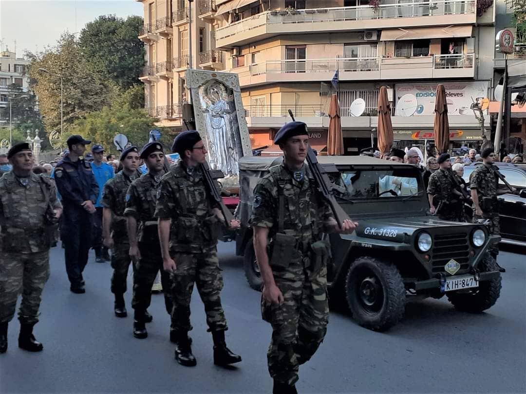Στη Θεσσαλονίκη η εικόνα της Παναγίας Γεροντίσσης από τη Μονή Παντοκράτορος του Αγίου Όρους