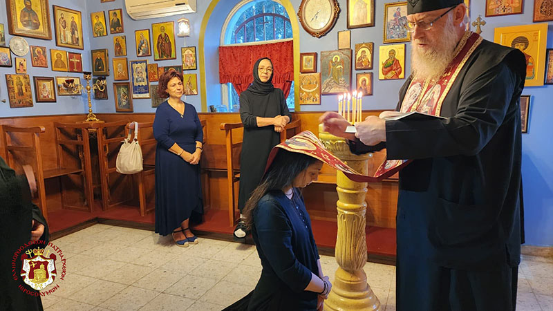 chirothesia-neas-monachis-sto-patriarchio Χειροθεσία νέας Μοναχής στο Πατριαρχείο Ιεροσολύμων
