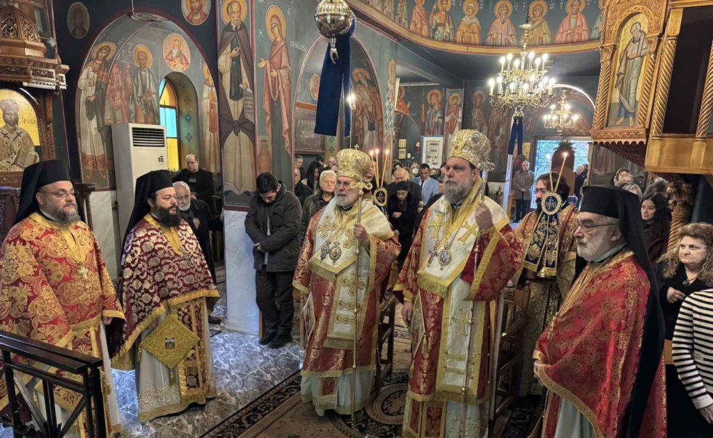 disarchieratiki-thia-litourgia-gia-tin Δισαρχιερατική Θεία Λειτουργία για την εορτή του Αγίου Ελευθερίου στη Ν. Ιωνία