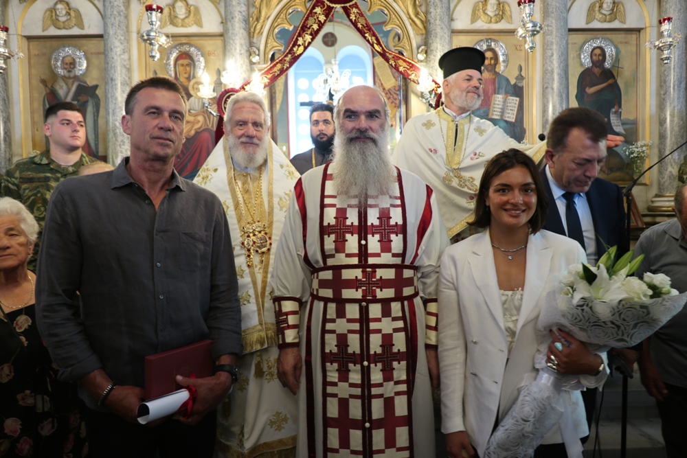 disarchieratiki-thia-litourgia-sti-milo Δισαρχιερατική Θεία Λειτουργία στη Μήλο την Κυριακή των Αγίων Πάντων