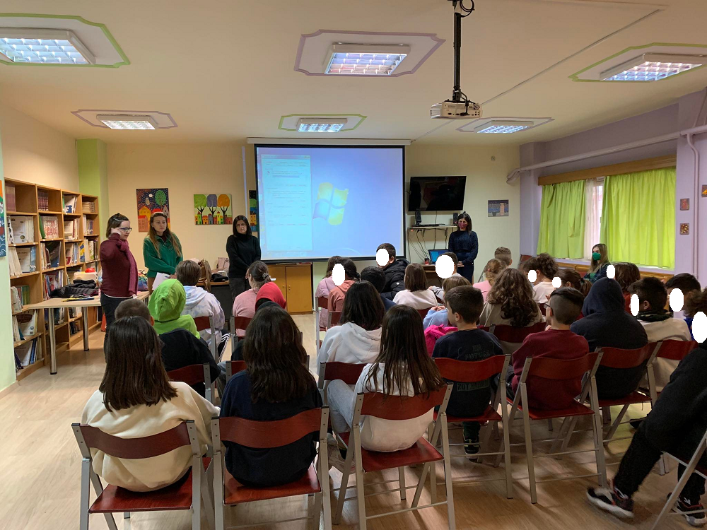 Μαθητές του 1ου Δημοτικού Σχολείου Λαγκαδά μαθαίνουν για την αναπηρία μέσα από το βιωματικό παιχνίδι