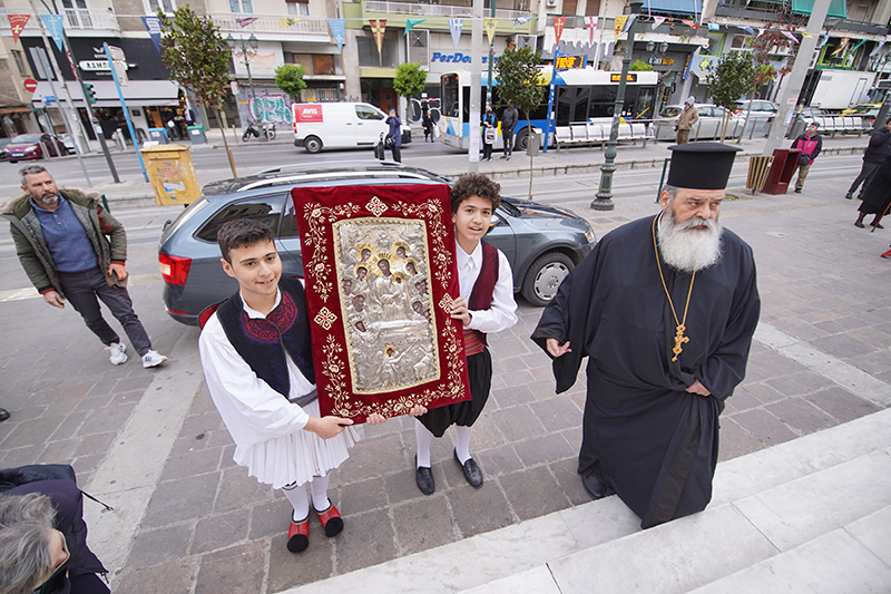 DSC08631 Η υποδοχή της θαυματουργής Εικόνας της «Παναγίας Κισσιώτισσας» Άνω Ξενιάς στην Ευαγγελίστρια Πειραιώς