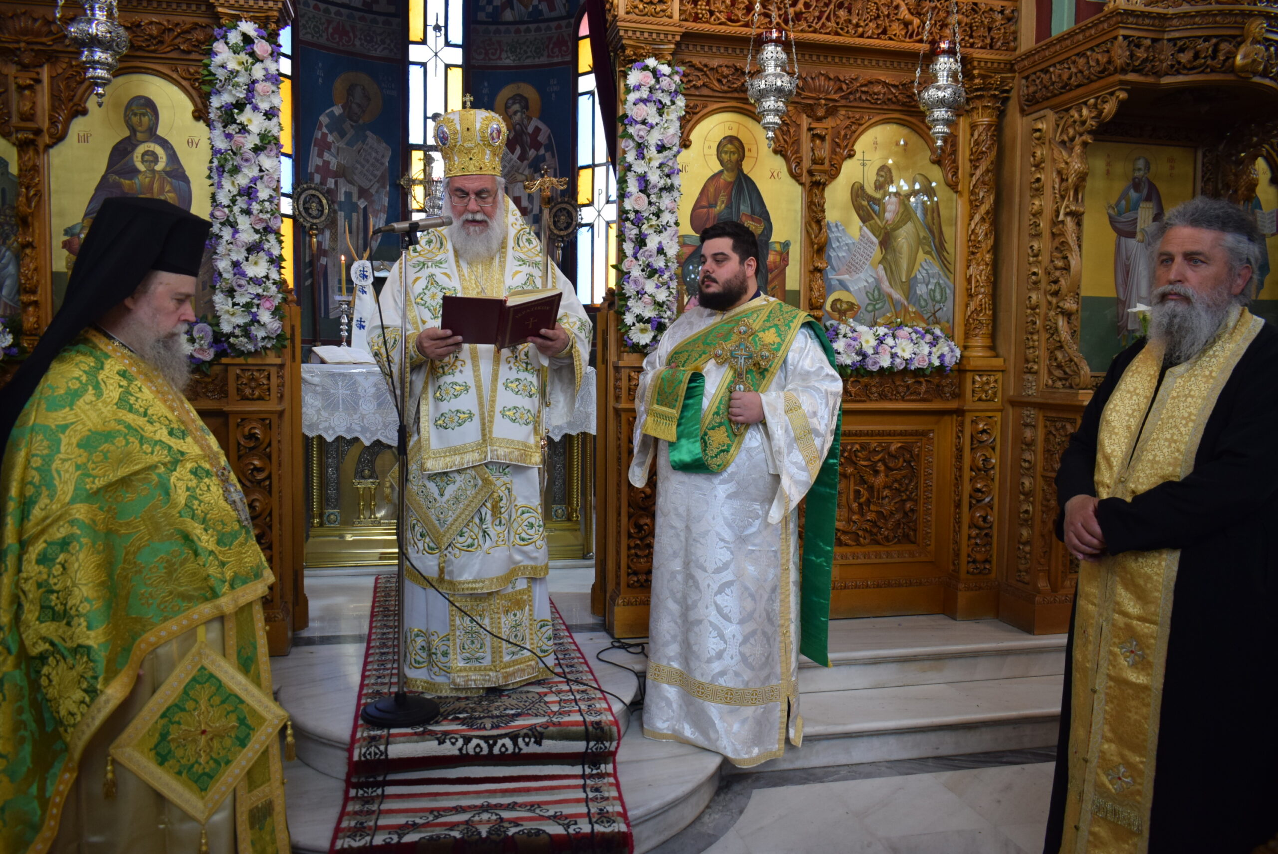 Κυριακή των Βαΐων στον Ιερό Ναό Κοιμήσεως της Θεοτόκου Φυλής