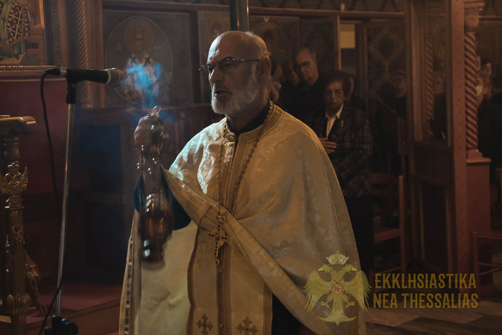 Με λαμπρότητα ο Πανηγυρικός Εσπερινός των Αγ. Αναργύρων στον Τύρναβο