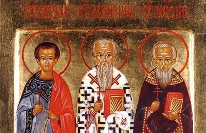 eedt 3 Νοεμβρίου – Γιορτή σήμερα: Άγιοι Ακεψιμάς, Ιωσήφ και Αειθαλάς