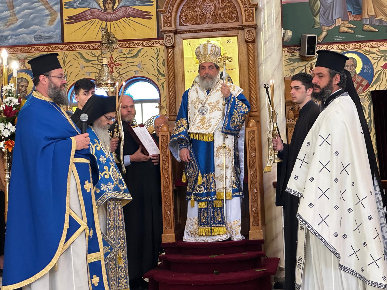Εκατοντάδες πιστοί στην ενορία North Balwyn της Επισκοπής Μελβούρνης για τα Εσόδια της Θεοτόκου