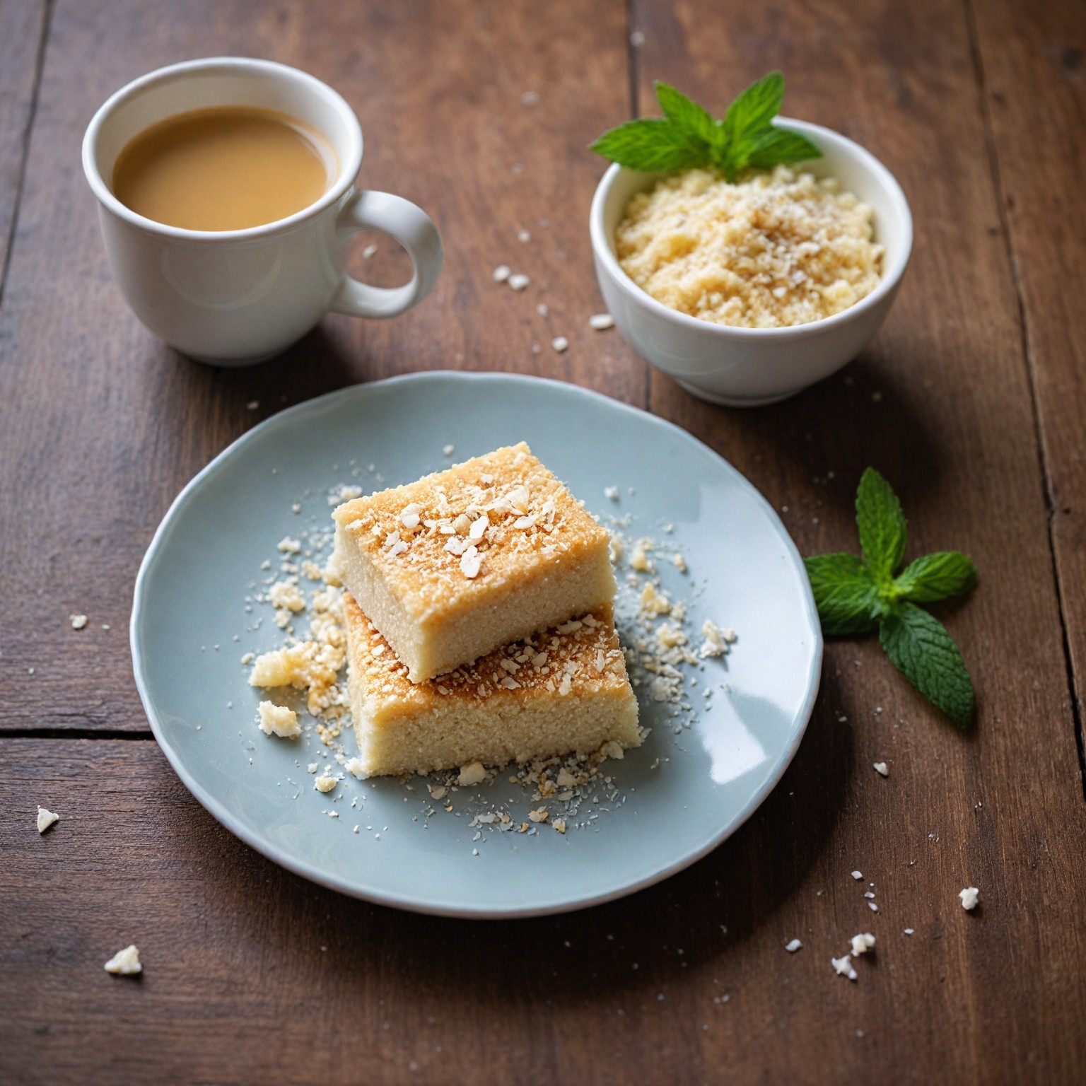 ekklisiasnea-Halva with coconut