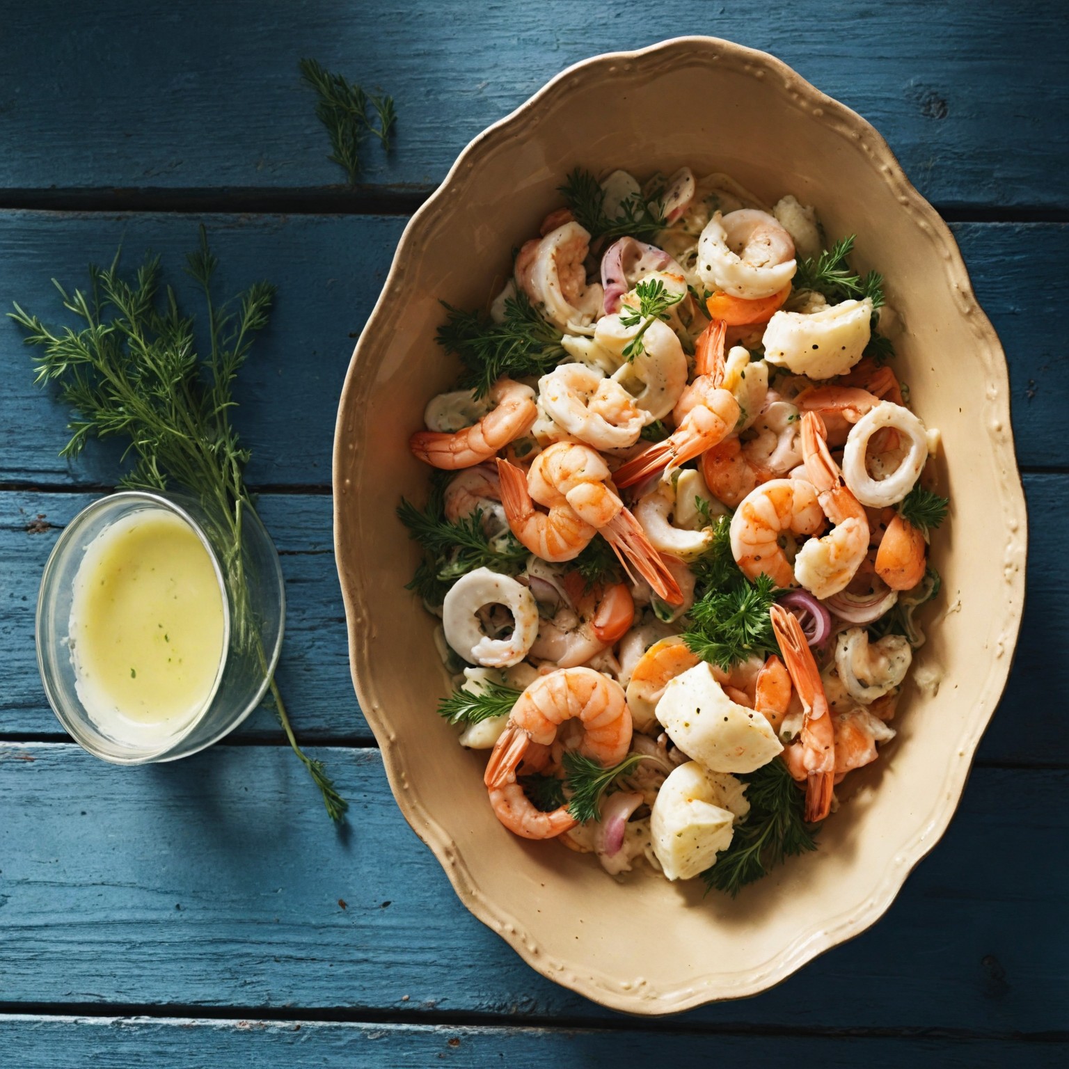 ekklisiasnea-Seafood fricassee