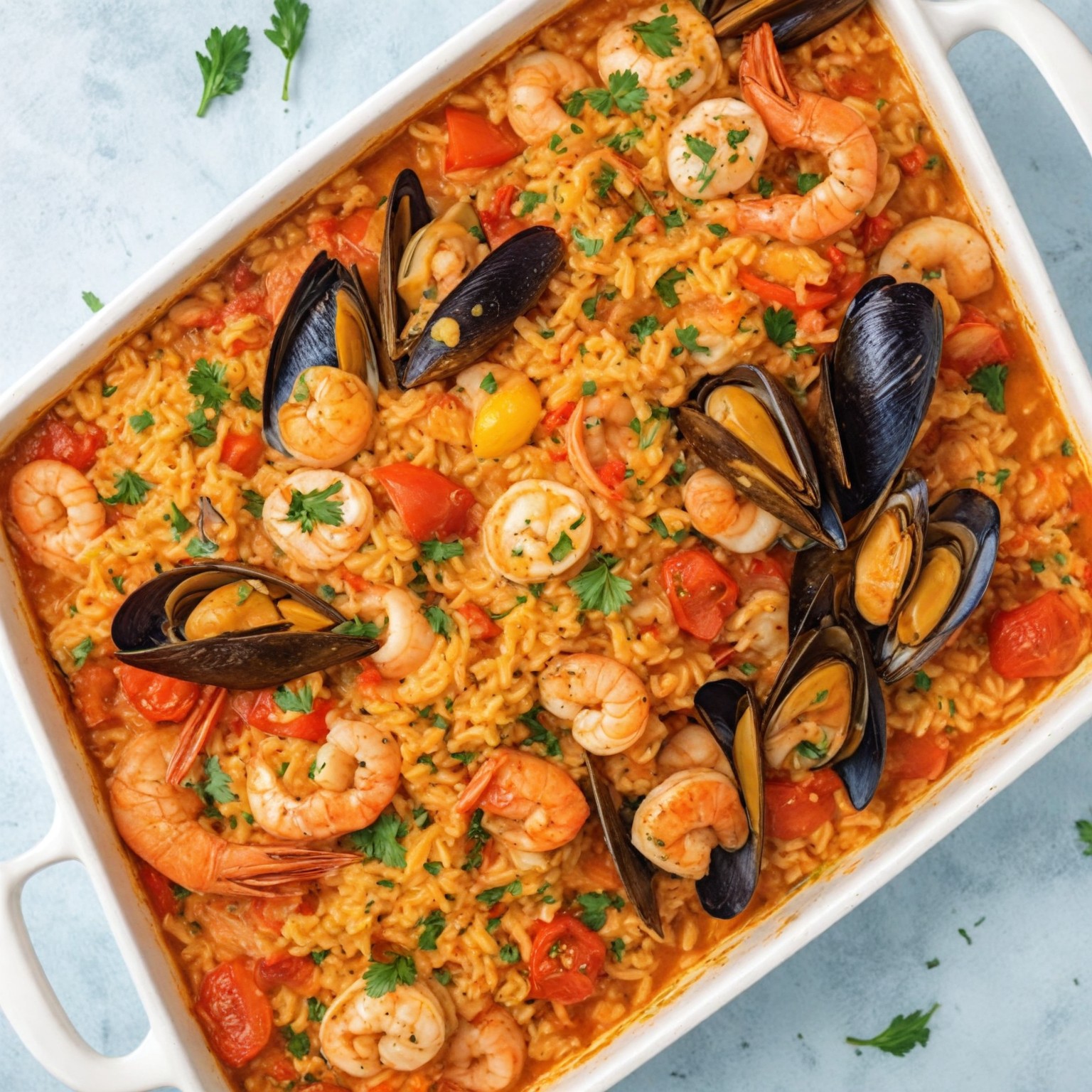 ekklisiasnea-seafood risotto