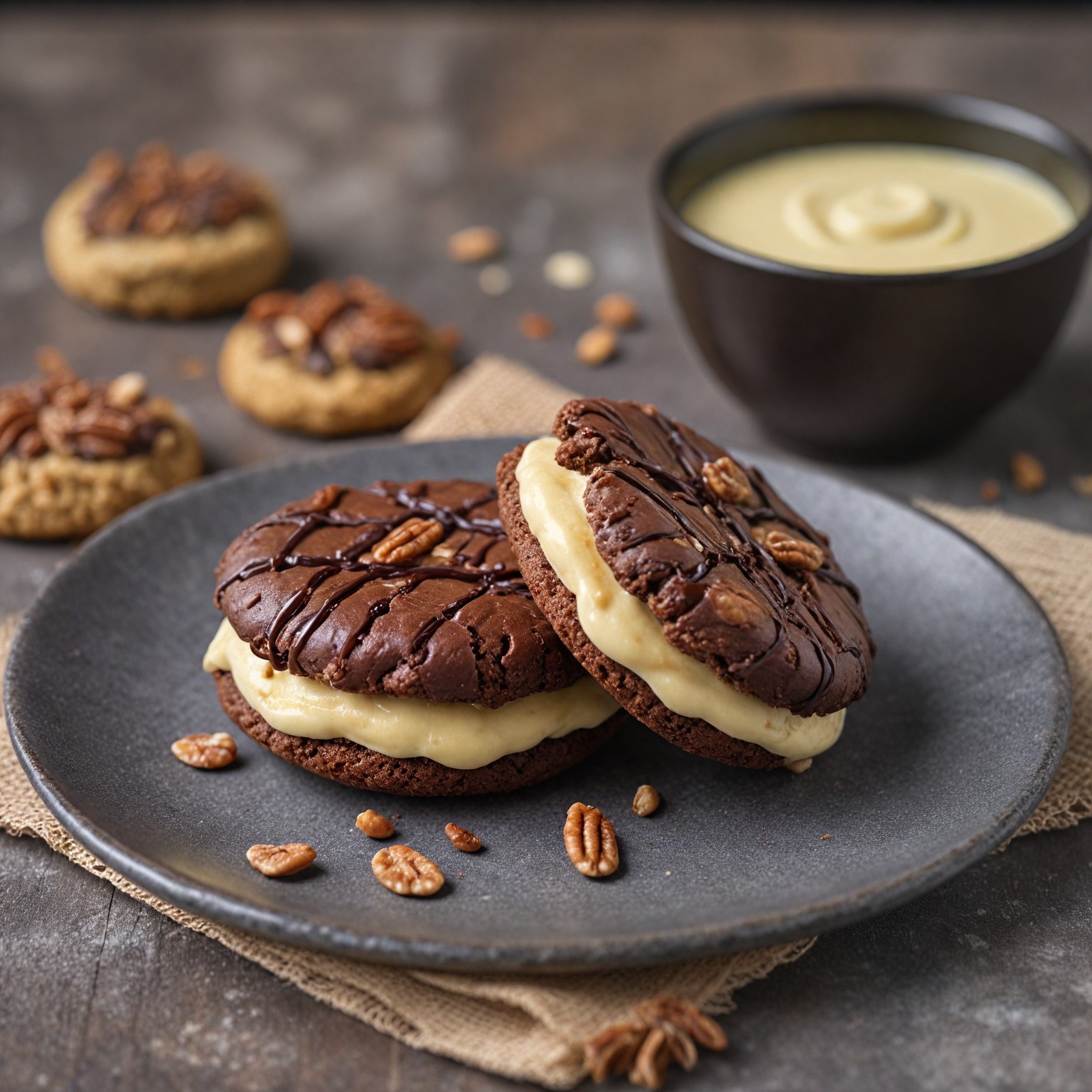 ekklisiasnea-Vegan sandwich cookies