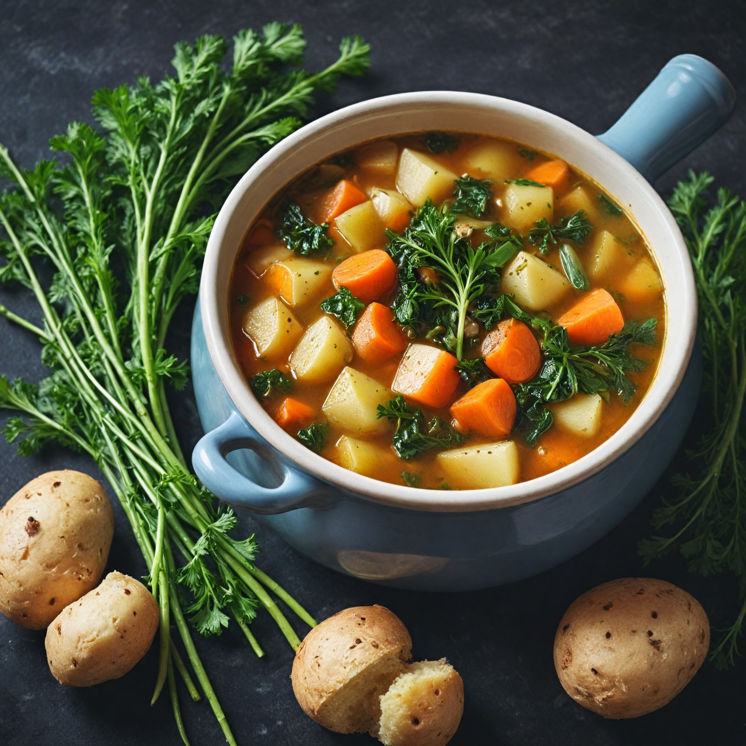 ekklisiasnea-Vegetable soup