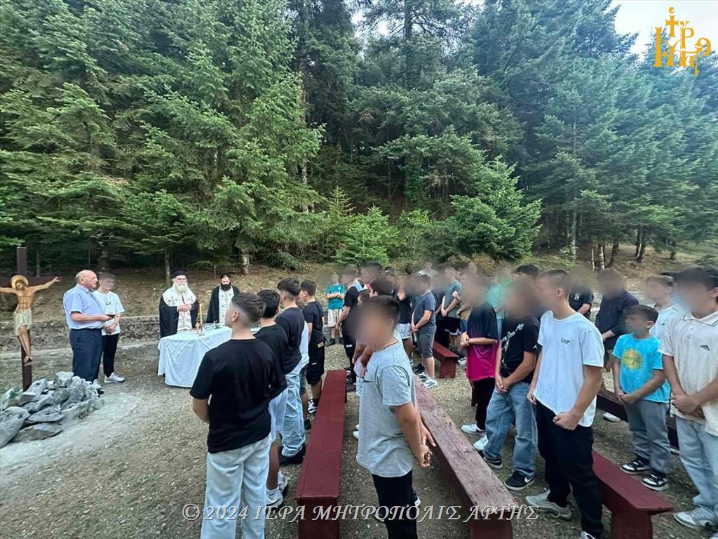 enarktirii-Αgiasmi-2is-kataskinotikis-periodou Εναρκτήριοι Αγιασμοί 2ης Κατασκηνωτικής Περιόδου της Ι. Μ. Άρτης