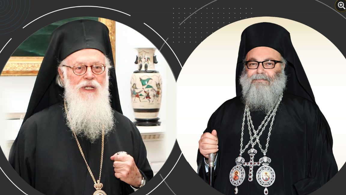 epikinonia-tou-patriarchi-Αntiochias-me Επικοινωνία του Πατριάρχη Αντιοχείας με τον Αρχιεπίσκοπο Αλβανίας για τις προκλήσεις που αντιμετωπίζει η Εκκλησία