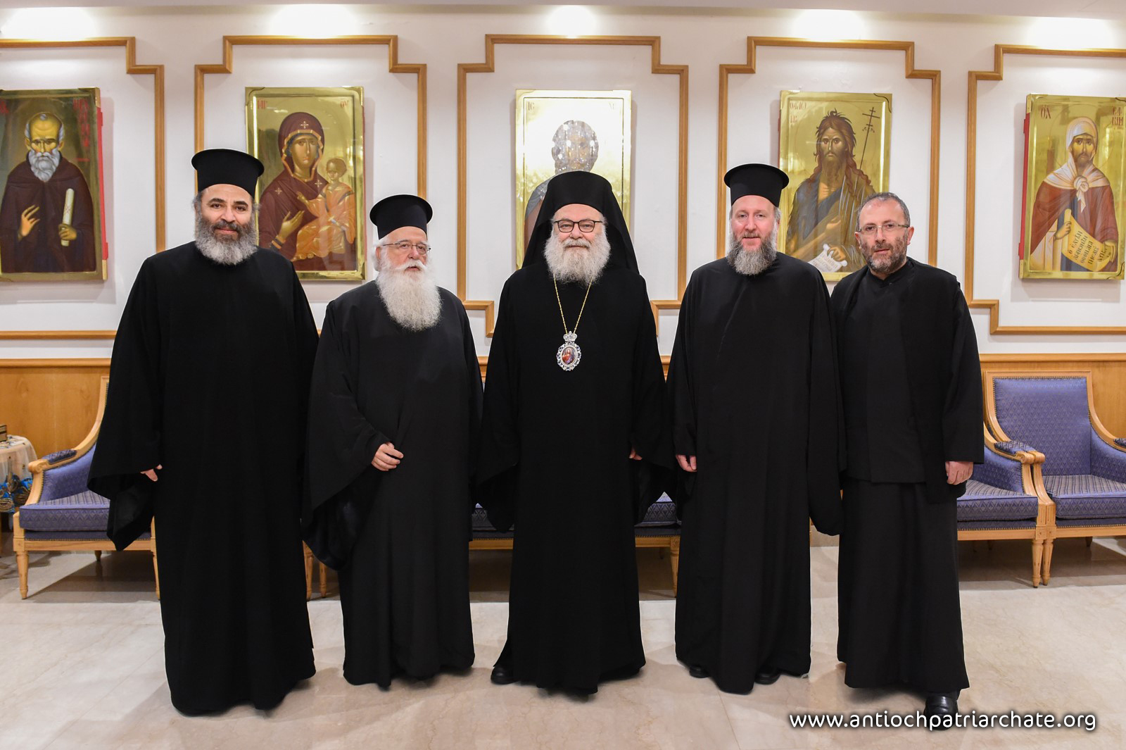 episkepsi-antiprosopias-tis-ekklisias-tis Επίσκεψη αντιπροσωπείας της Εκκλησίας της Ελλάδος στον Πατριάρχη Αντιοχείας