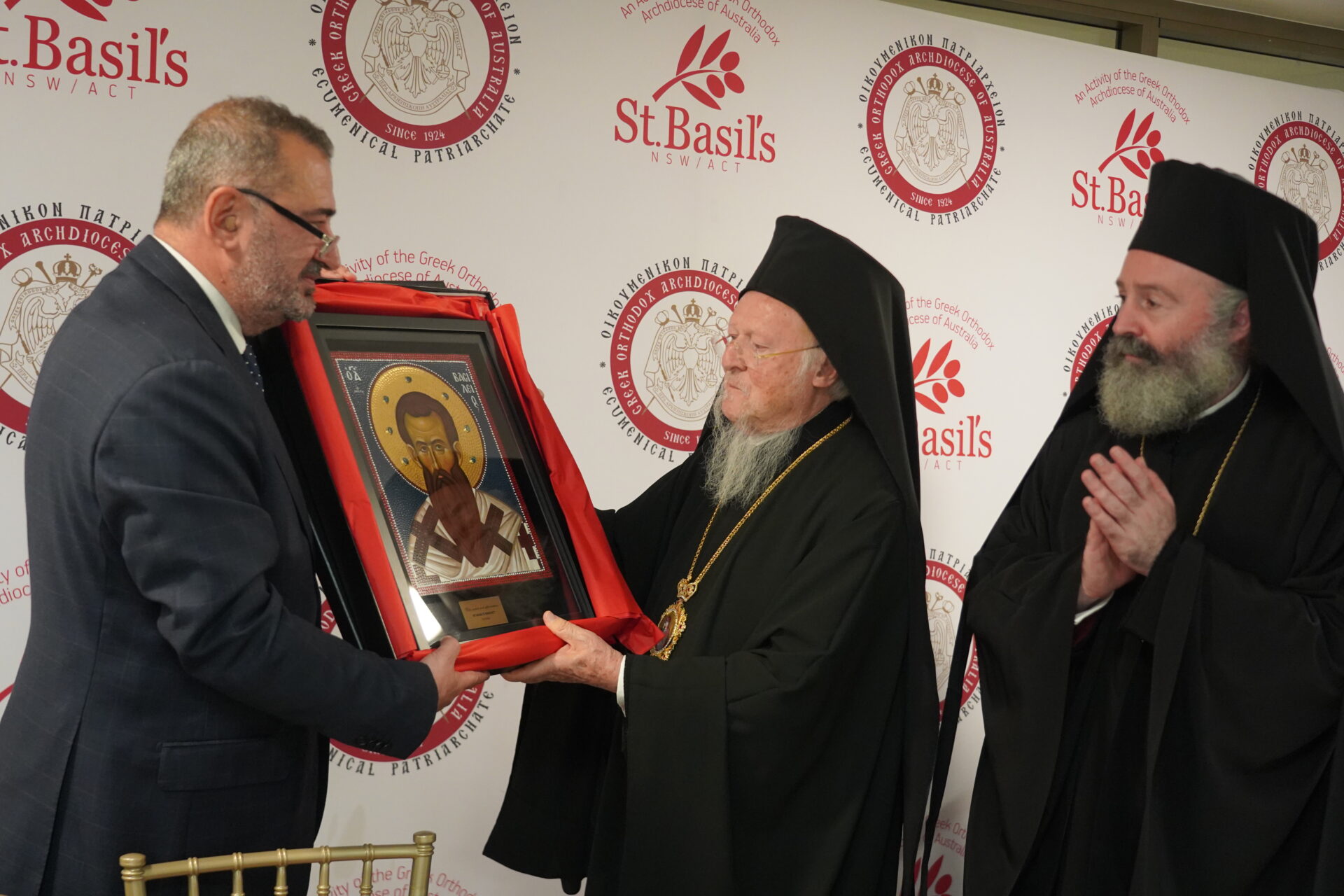 episkepsi-tou-ikoumenikou-patriarchi-ston Επίσκεψη του Οικουμενικού Πατριάρχη στον Οίκο Ευγηρίας «Βασιλειάς» στο Randwick