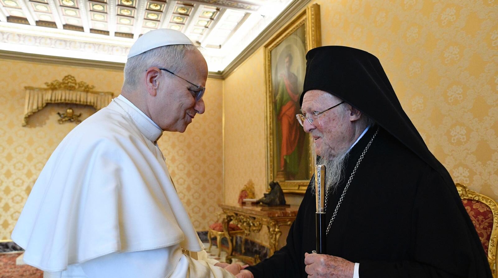 episkepsi-tou-papa-leontos-sto Επίσκεψη του Πάπα Λέοντος στο Οικ. Πατριαρχείο κατά την Θρονική εορτή