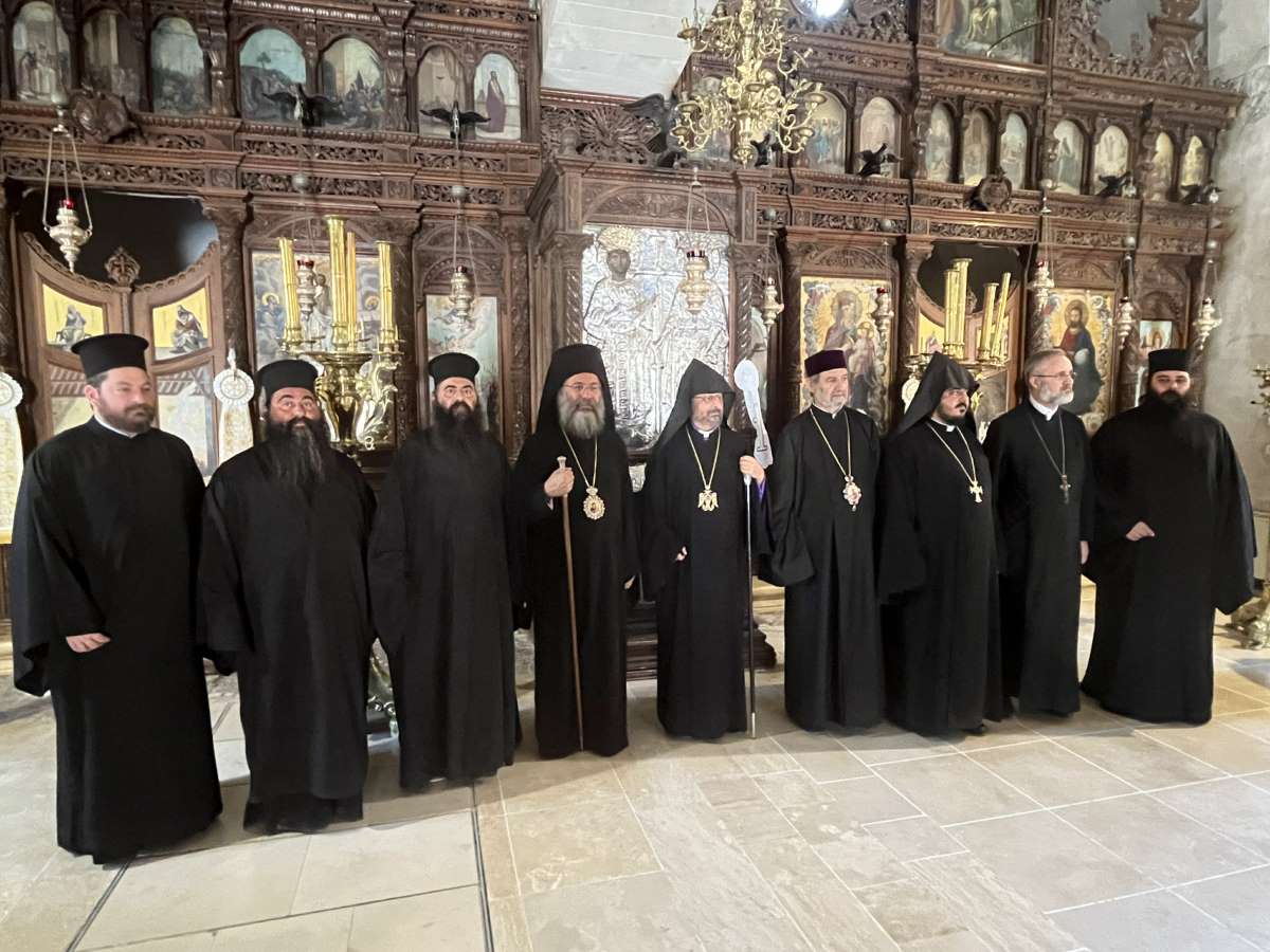 Επίσκεψη του Πατριάρχη Αρμενίων Κωνσταντινουπόλεως στον Μητροπολίτη Ρεθύμνης