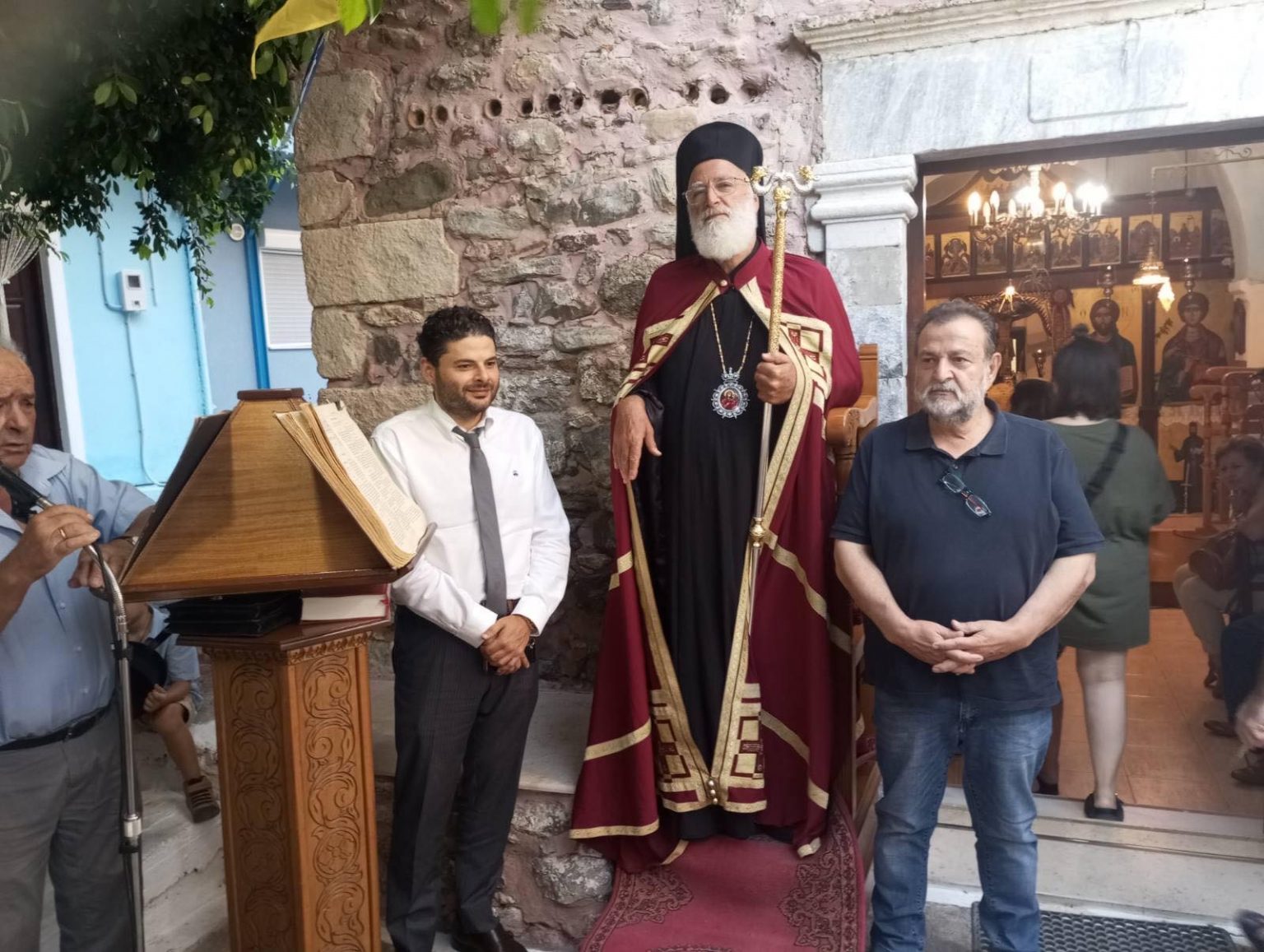 Εσπερινός Αγίου Μεγαλομάρτυρος Παντελεήμονος στον Τσούτσουρο