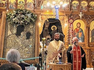 esperinos-ke-iero-efcheleo-enopion Εσπερινός και Ιερό Ευχέλαιο ενώπιον της Παναγίας Ξενιάς στα Λουτρά Αιδηψού
