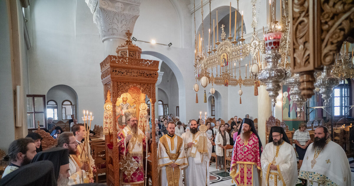 etolias-damaskinos-i-ekklisia-ine Αιτωλίας Δαμασκηνός: «Η Εκκλησία είναι το σκάφος του Χριστού» (φωτο)