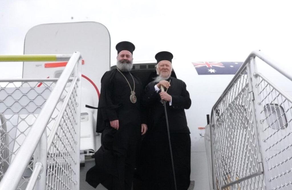 gia-ti-melvourni-anachorise-aeroporikos Για τη Μελβούρνη αναχώρησε αεροπορικώς ο Οικουμενικός Πατριάρχης Βαρθολομαίος