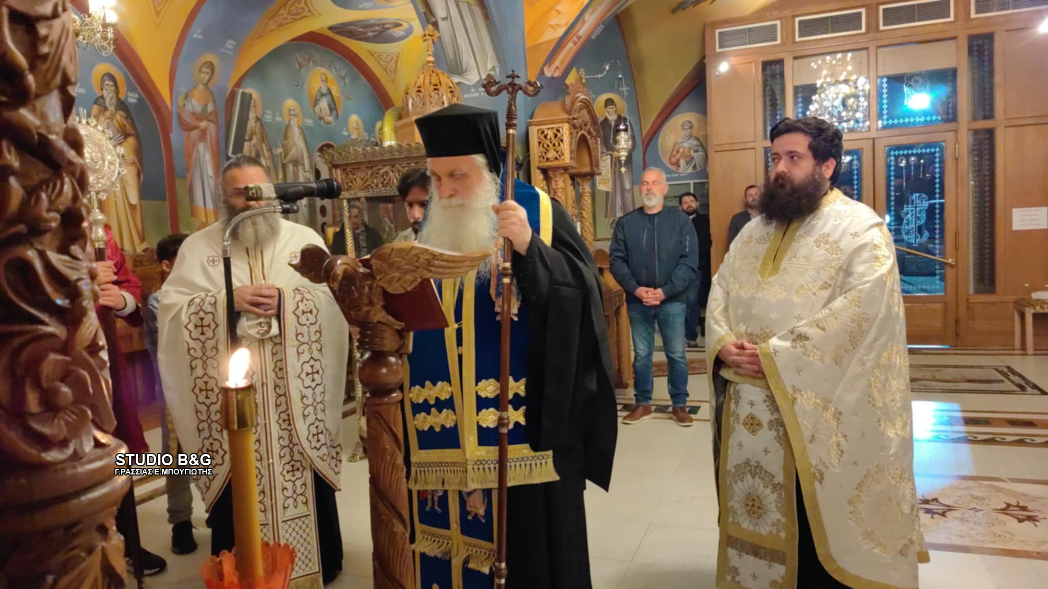 H ακολουθία του Ακαθίστου Ύμνου στο Κιβέρι Αργολίδας
