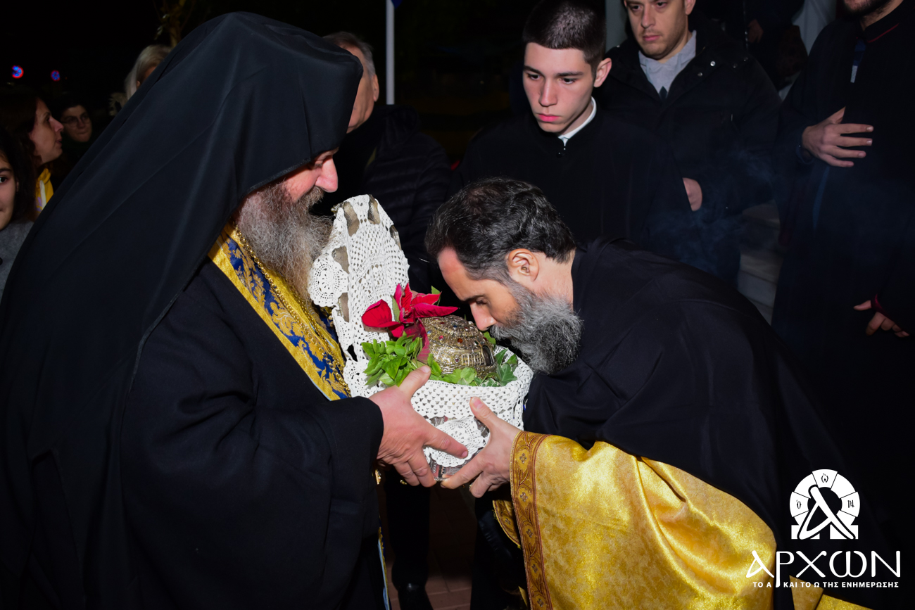 i-Αnakasa-ipodechthike-tin-timia Η Ανάκασα υποδέχθηκε την Τιμία Κάρα του Αγίου Παρθενίου