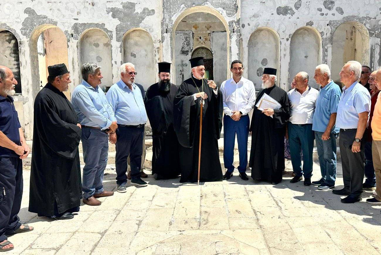 Η Αρχιεπισκοπή Αμερικής αναστηλώνει τον Ι.Ν. Κοιμήσεως της Θεοτόκου στην Ηλεία