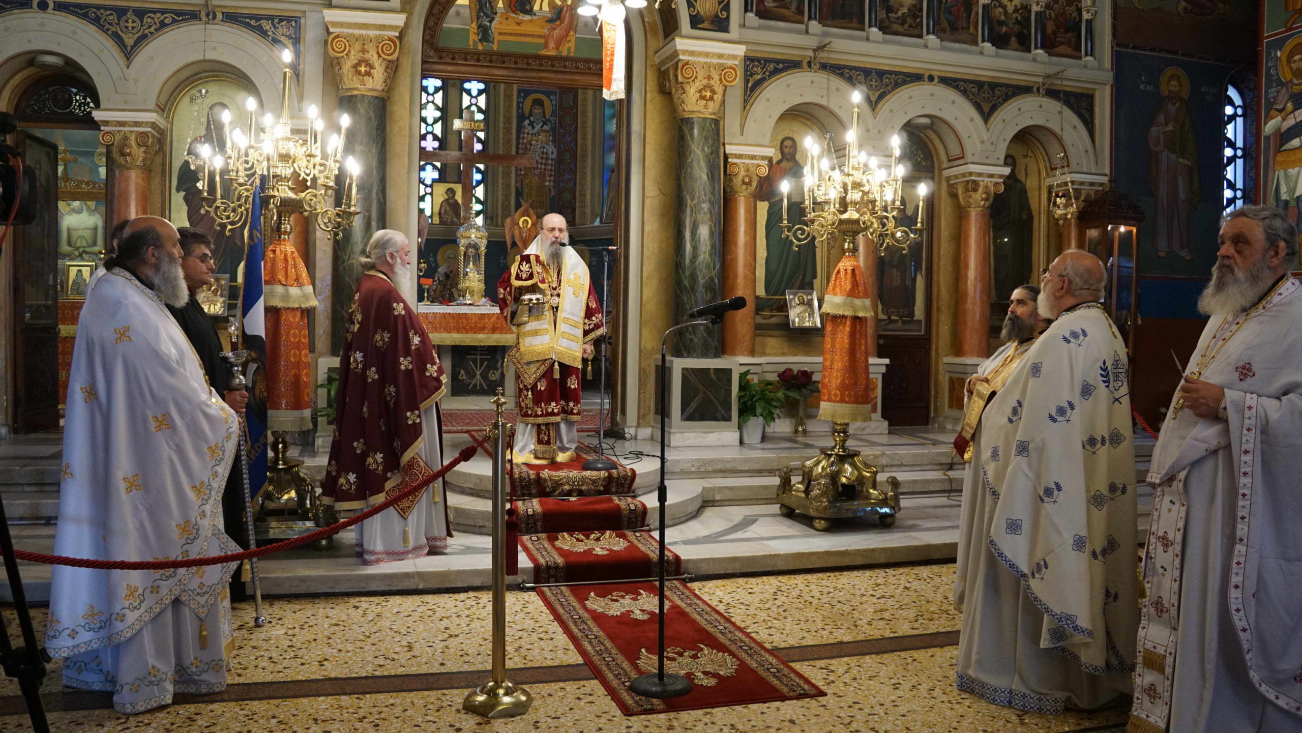 i-Αrkades-ton-patron-timisan Οι Αρκάδες των Πατρών τίμησαν τους Νεομάρτυρες Δημήτριο και Παύλο, Πολιούχους Τριπόλεως