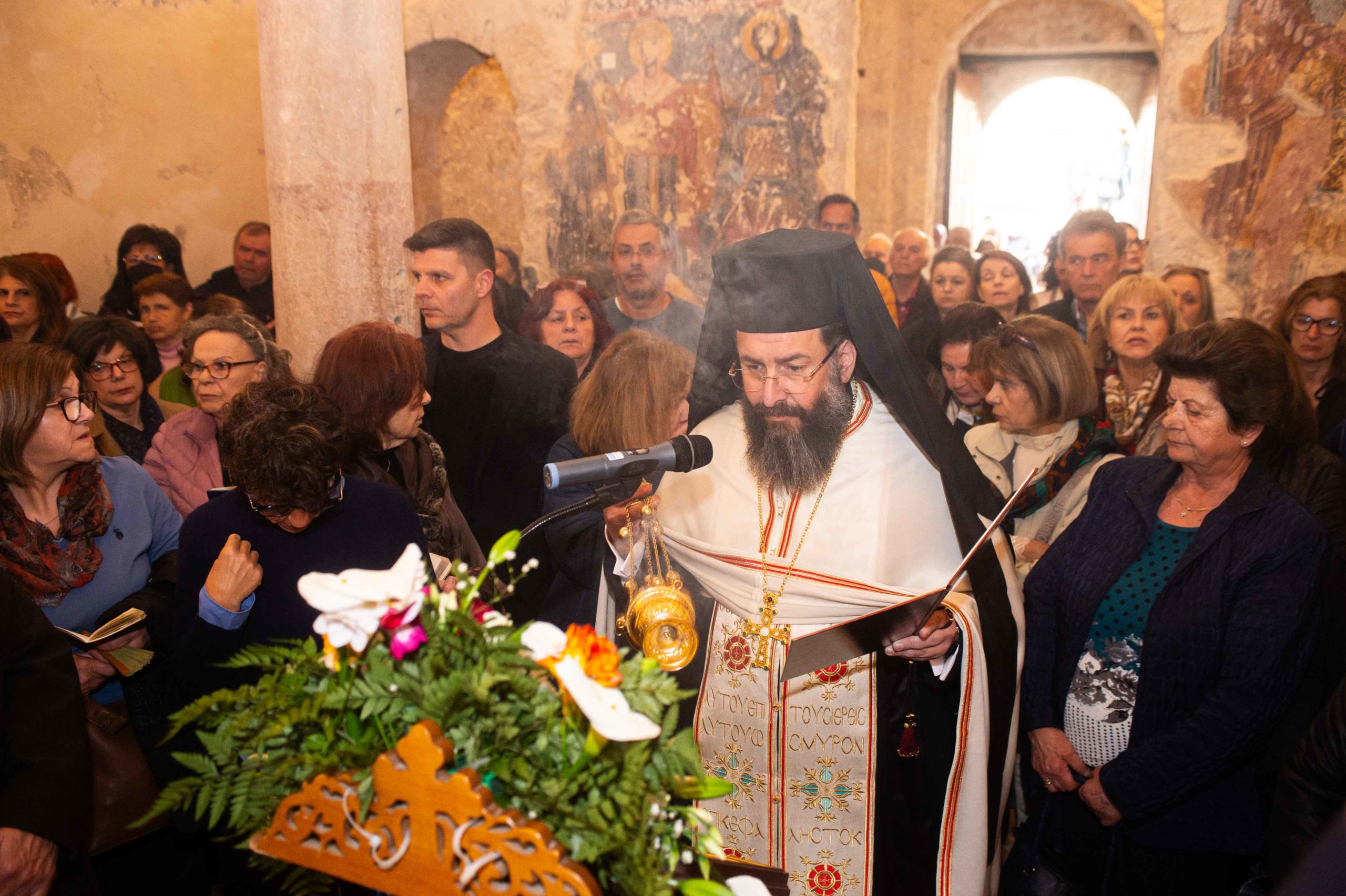 i-d-stasi-ton-cheretismon Η Δ’ Στάση των Χαιρετισμών στο ιστορικό Ανδρομονάστηρο Μεσσηνίας