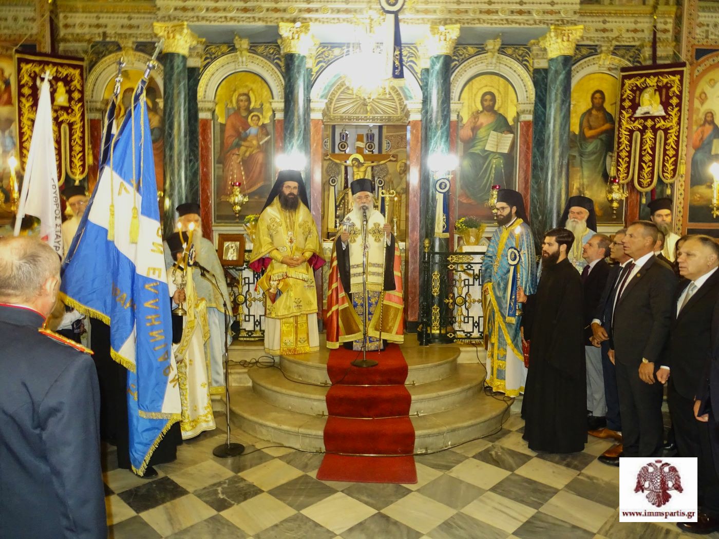 i-doxologia-sti-sparti-gia Η Δοξολογία στη Σπάρτη για την Εθνική Επέτειο της 28ης Οκτωβρίου 1940