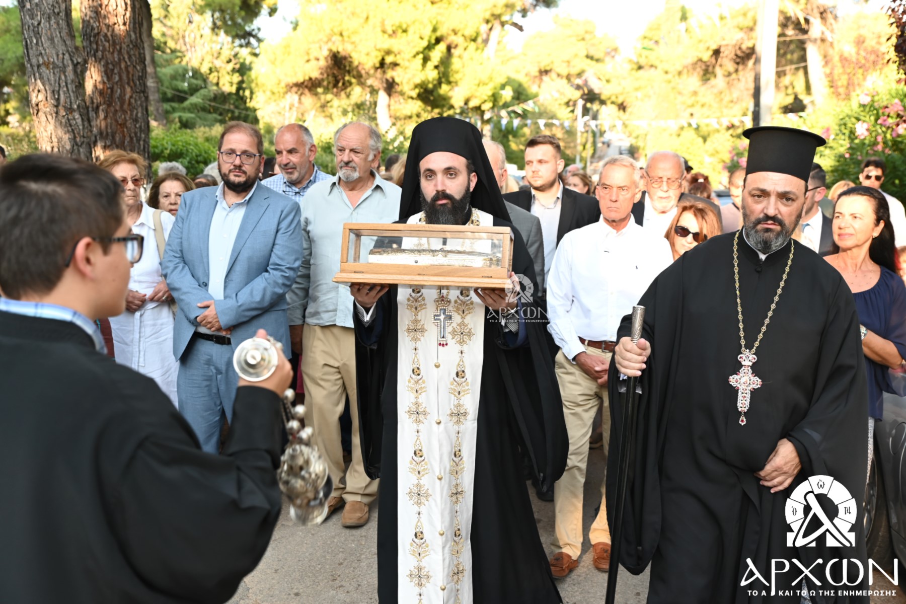 i-ekali-ipodechthike-tin-dexia Η Εκάλη υποδέχθηκε την δεξιά χείρα του Αγίου Νεκταρίου