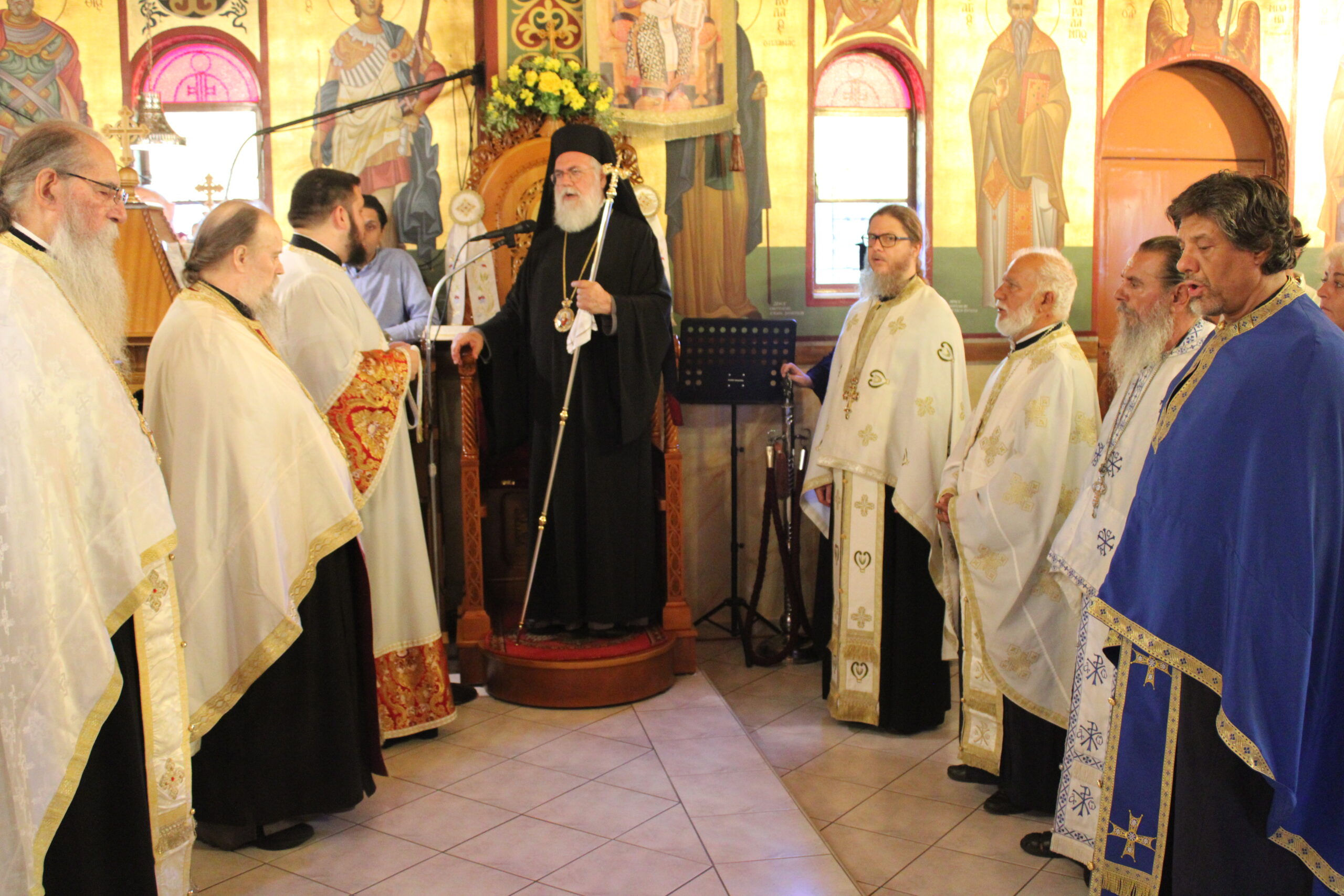 i-eorti-tis-metamorfoseos-stin Η εορτή της Μεταμορφώσεως στην Ι. Μητρόπολη Ιλίου