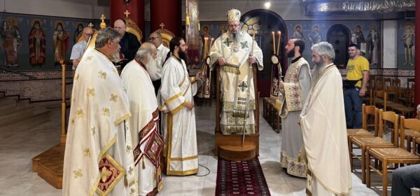 Η εορτή της Οσίας Ειρήνης της Χρυσοβαλάντου στο υπόγειο Ιερό Παρεκκλήσιο του Προφήτη Ηλία (ΗΧΗΤΙΚΟ)