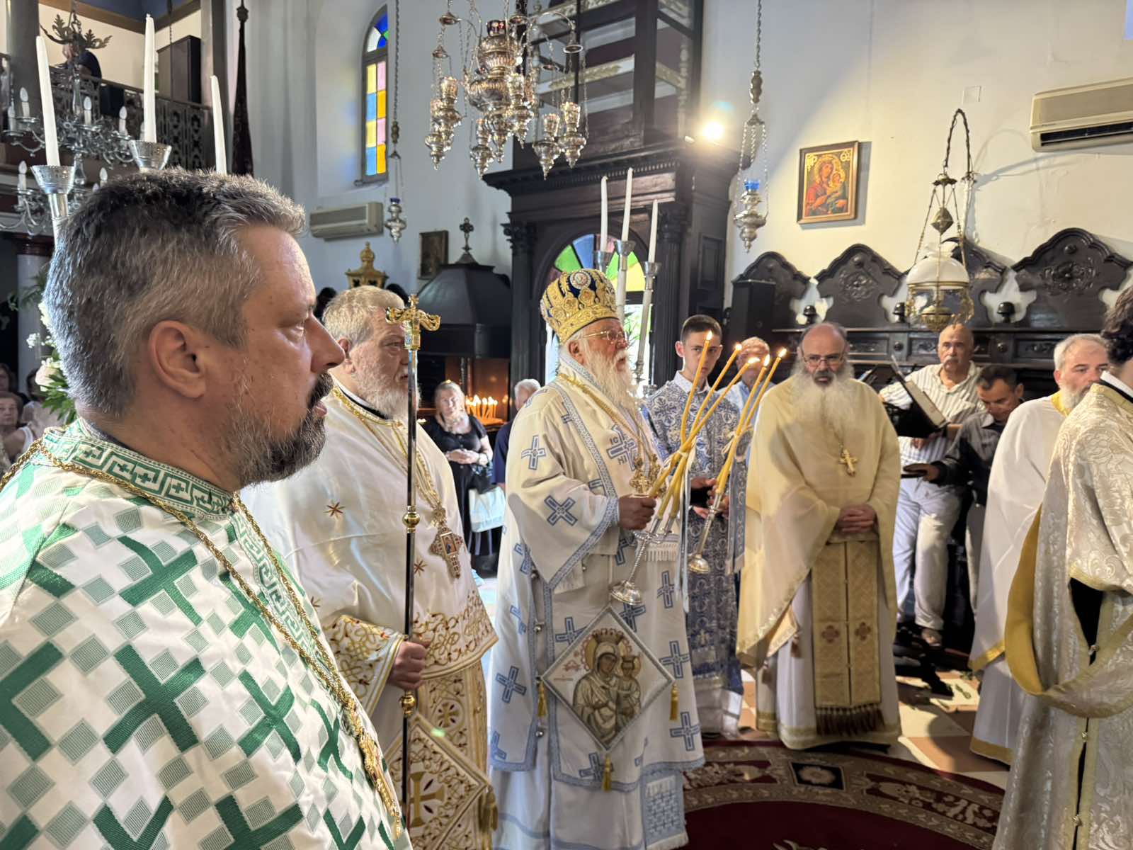 Η εορτή της Παναγίας Βλαχερνών στην Κέρκυρα