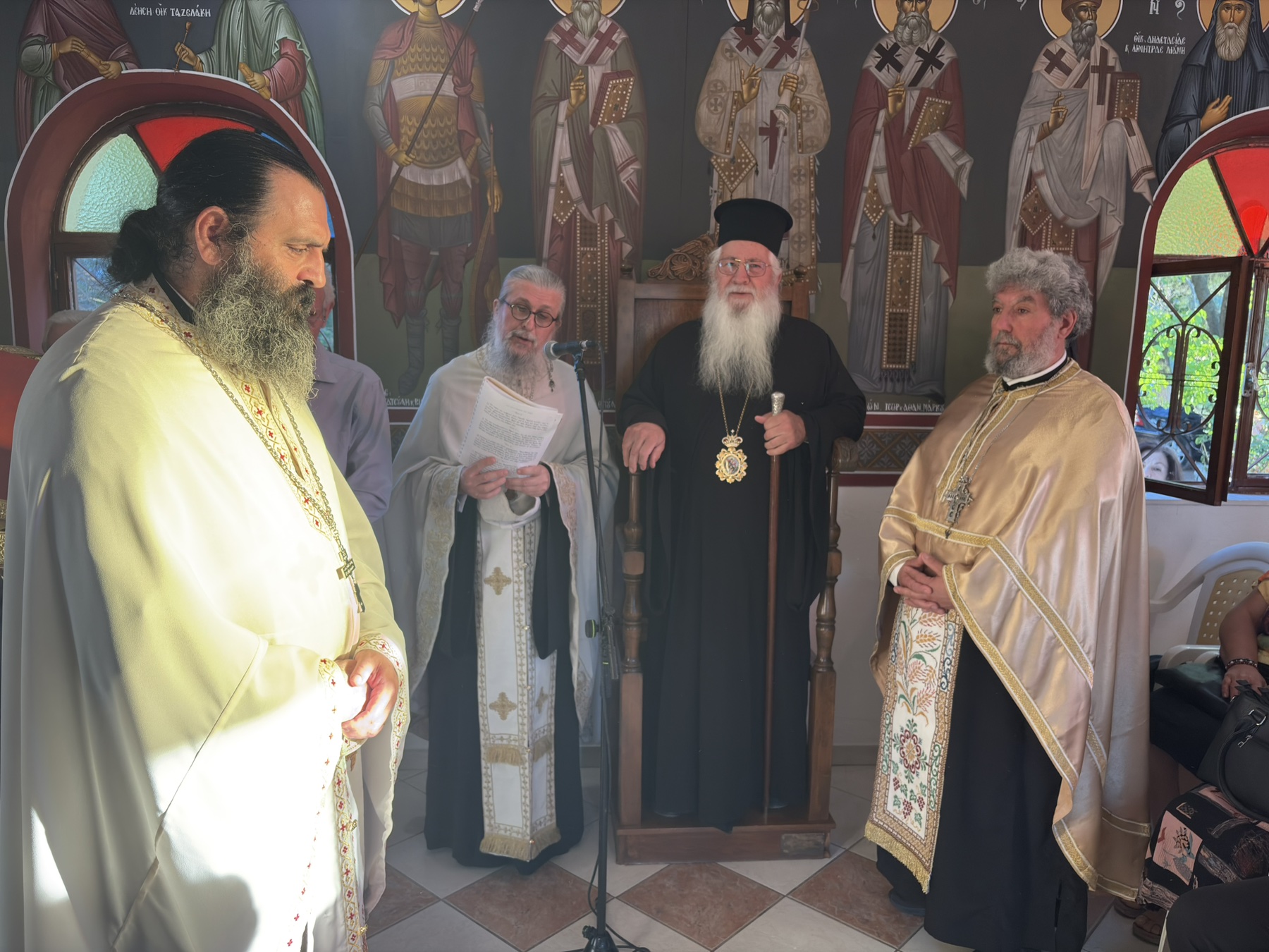 i-eorti-tou-Αgiou-ioanni Η εορτή του Αγίου Ιωάννη του Ρώσου στη Μητρόπολη Θήβων